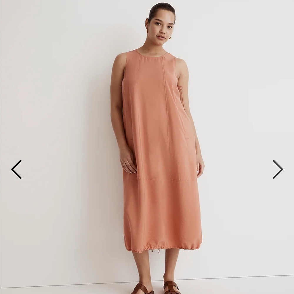 Madewell Bubble Hem MIDI Dress